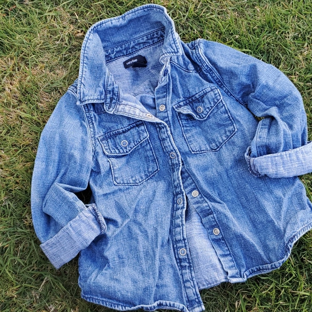 Gap denim top